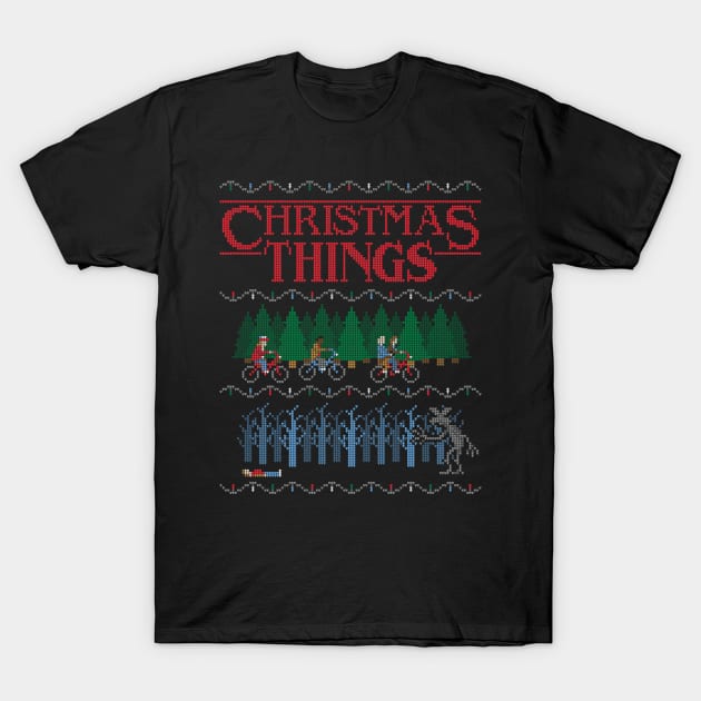 Christmas Things T-Shirt by TeeMagnet